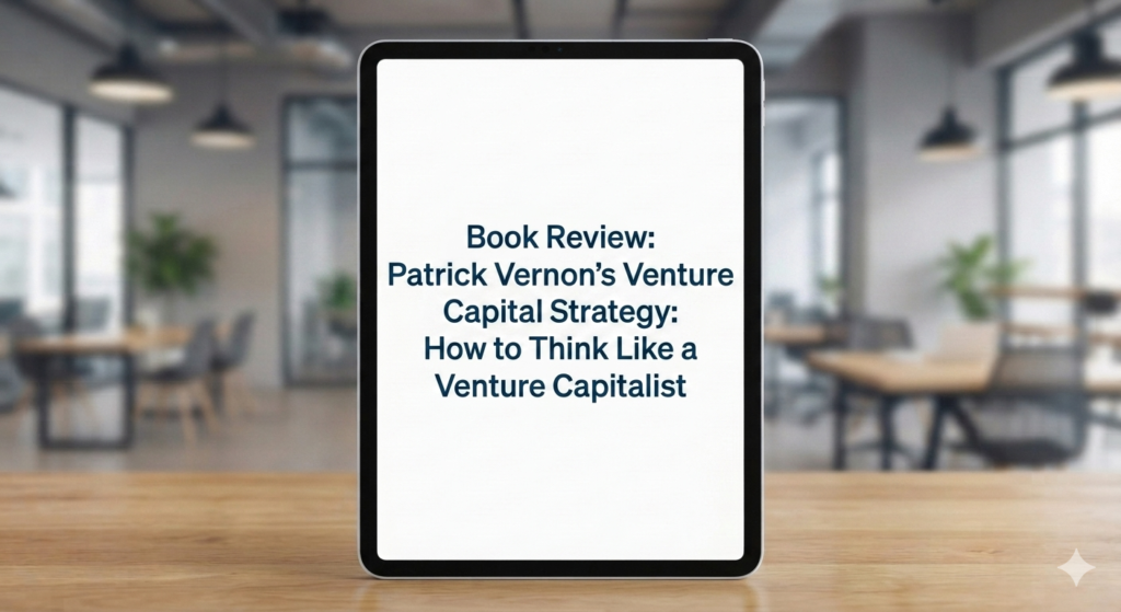Book Review: Patrick Vernon’s Venture Capital Strategy: How to Think Like a Venture Capitalist